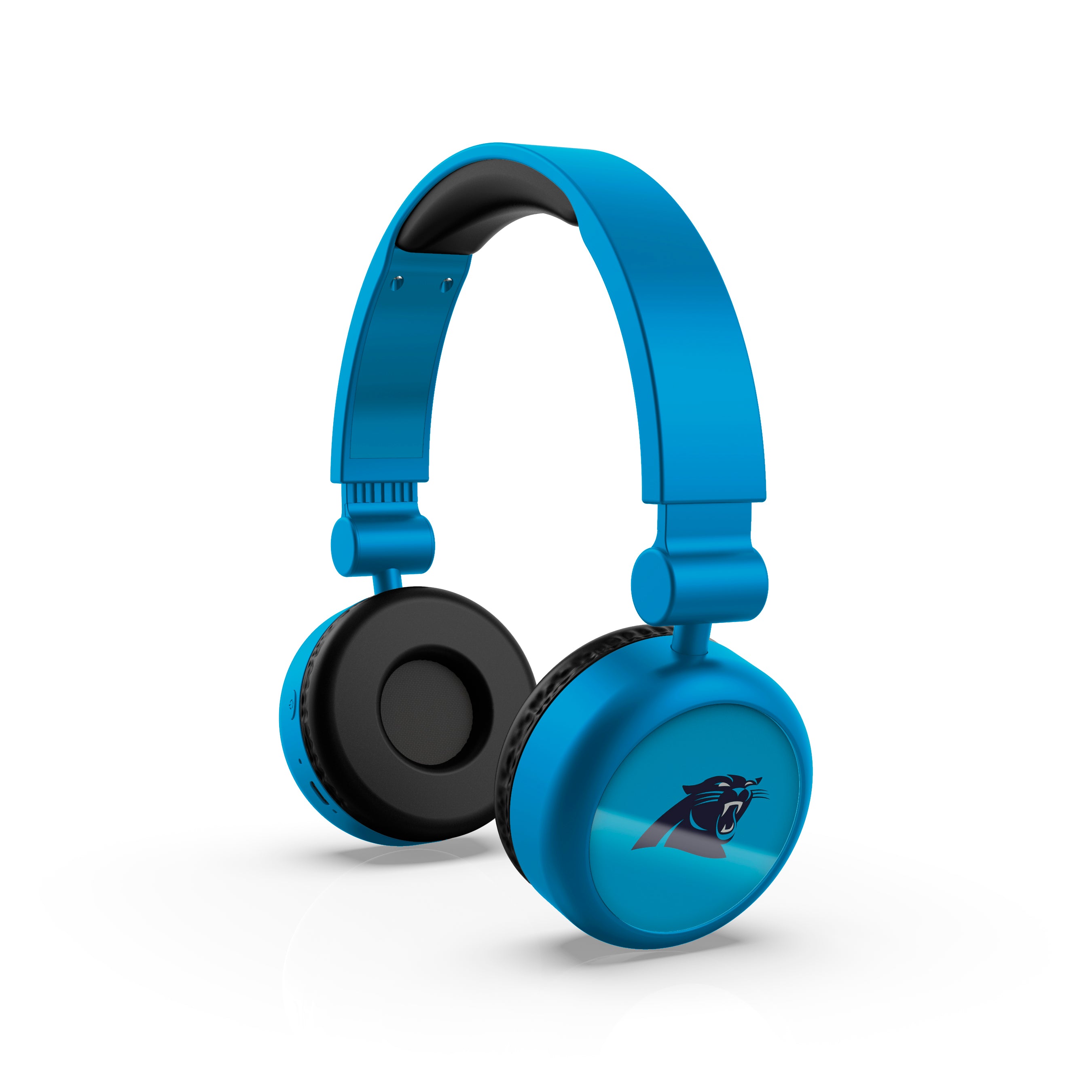 Carolina Panthers NFL Lightweight Wireless Bluetooth On-Ear Headphones