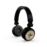 New Orleans Saints NFL Lightweight Wireless Bluetooth On-Ear Headphones