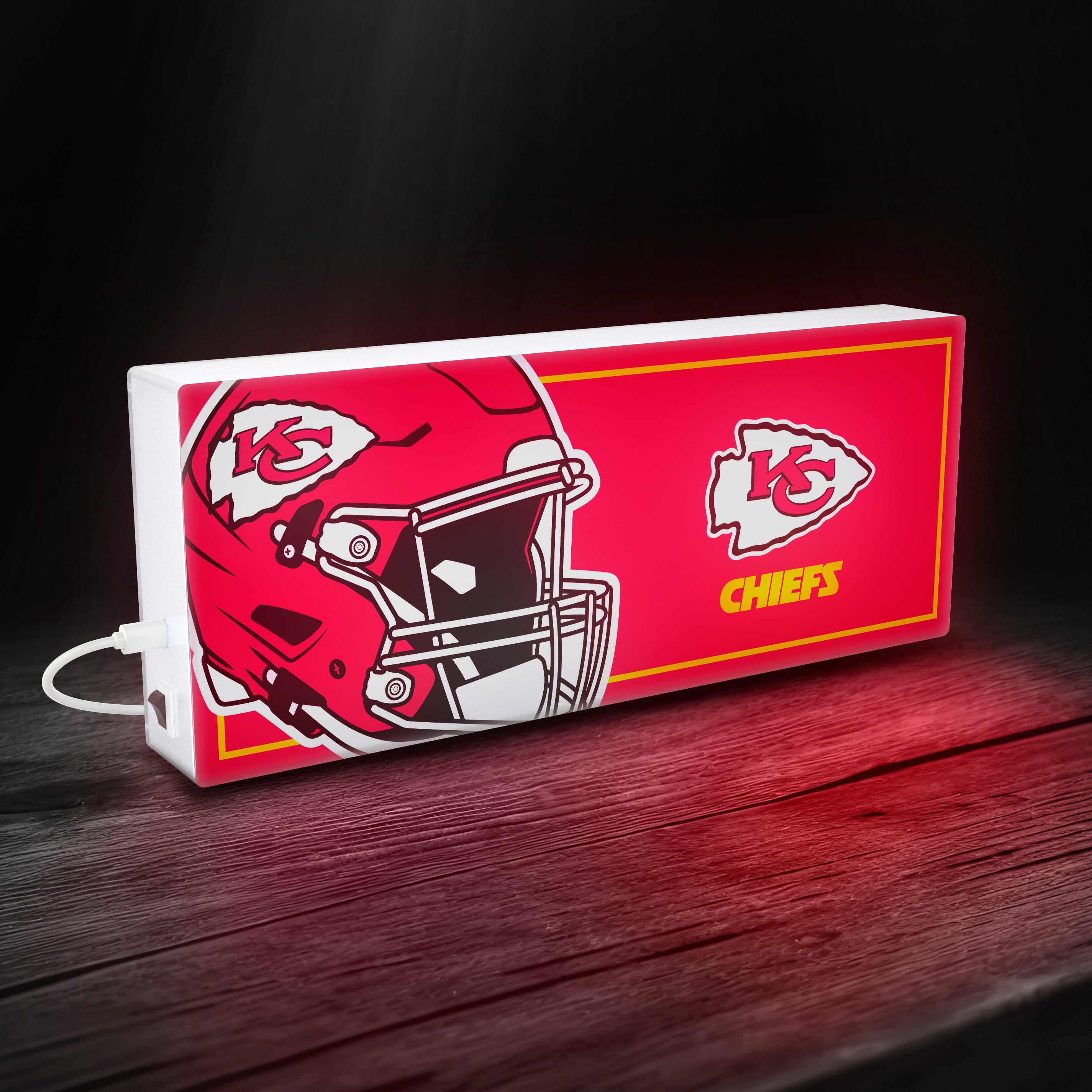 Kansas City Chiefs NFL LED Ambience Light Box