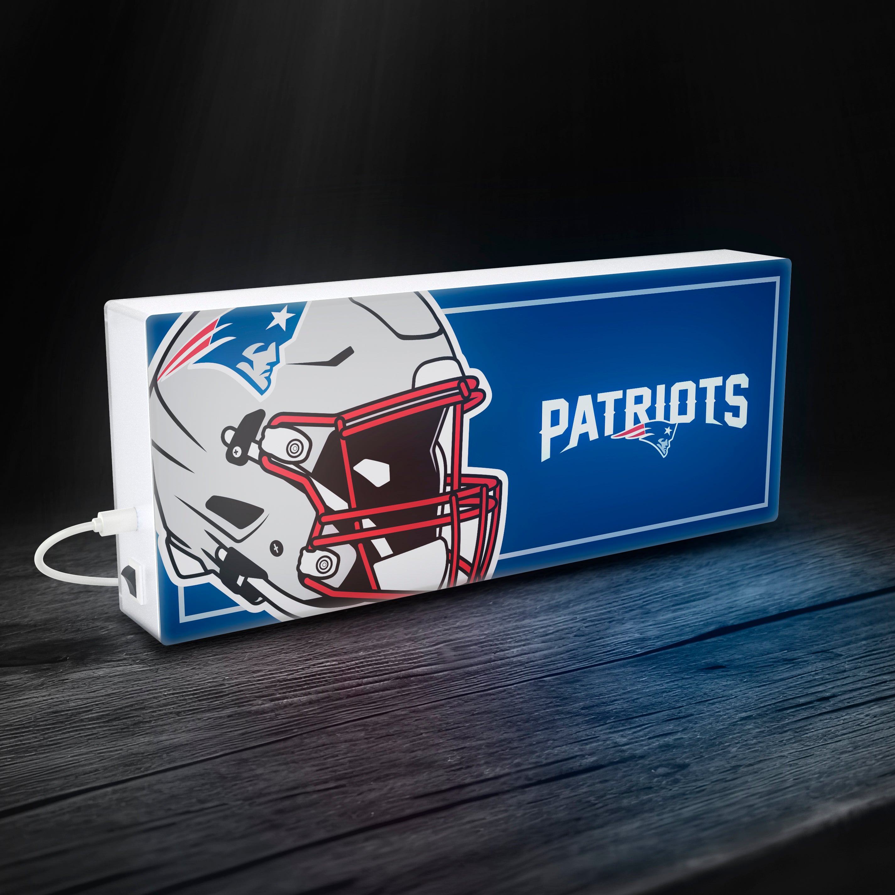 New England Patriots NFL LED Ambience Light Box