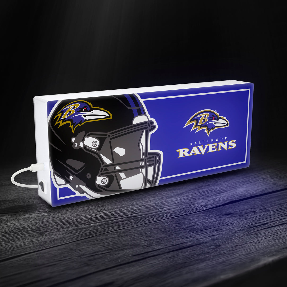 Baltimore Ravens NFL LED Ambience Light Box