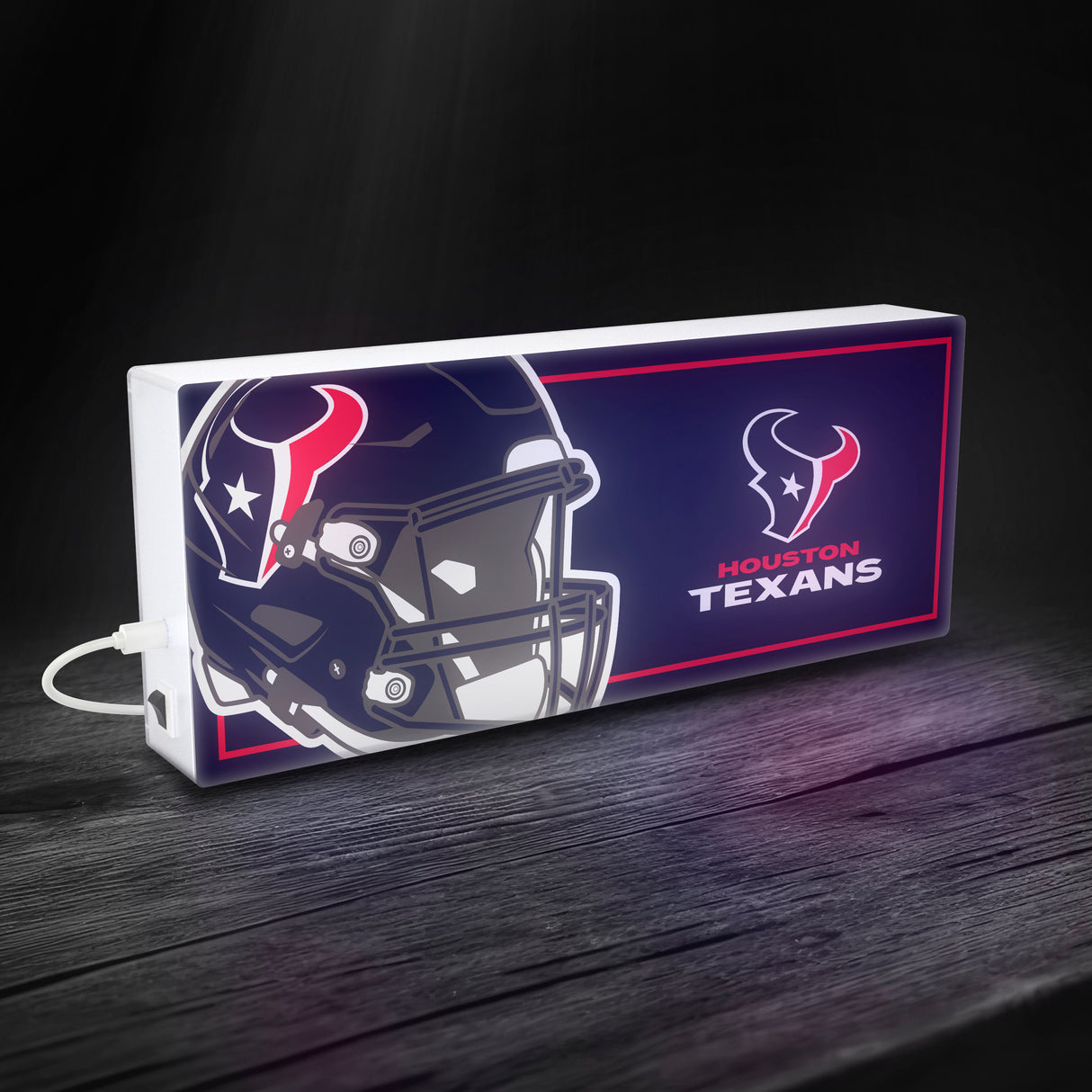 Houston Texans NFL LED Ambience Light Box