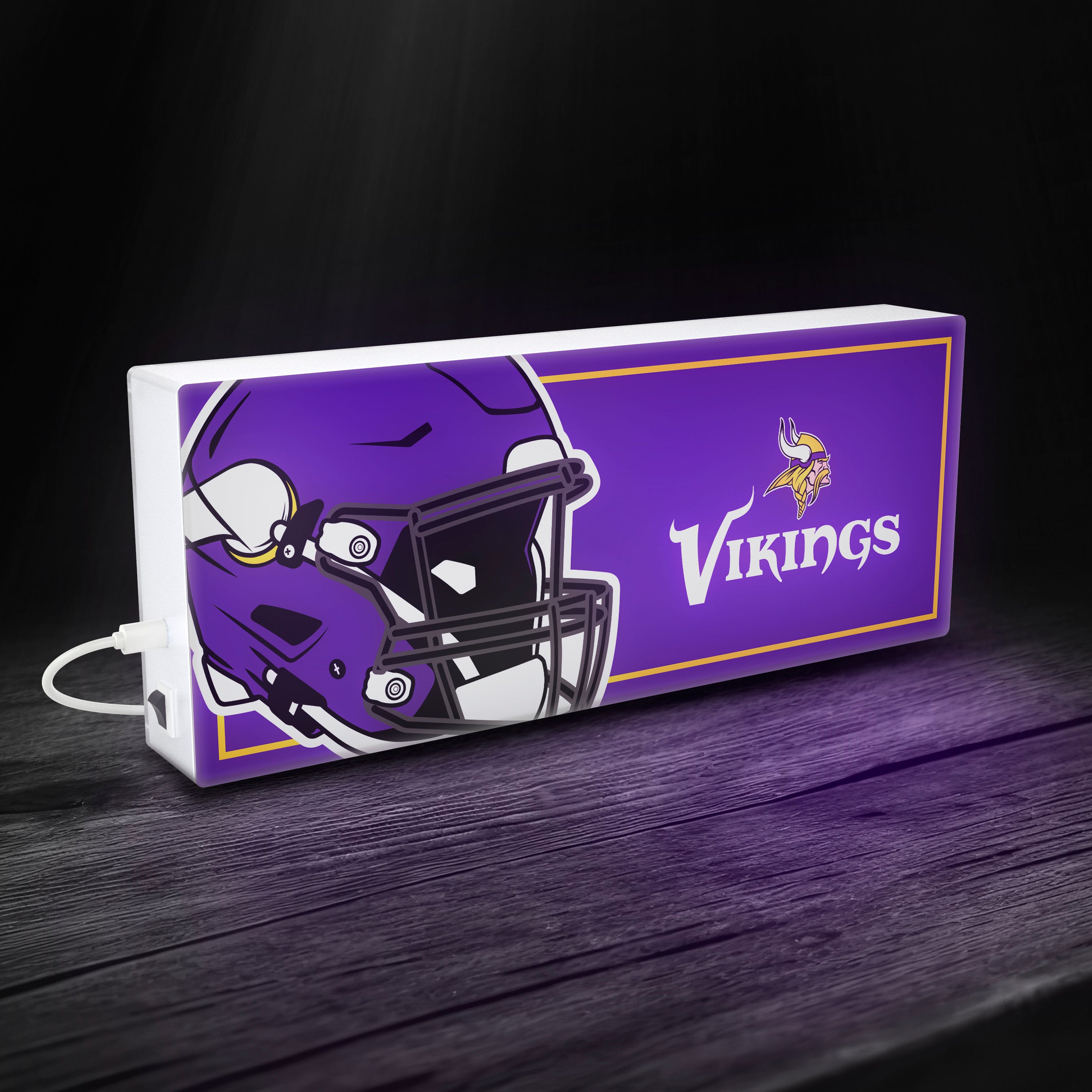 Minnesota Vikings NFL LED Ambience Light Box