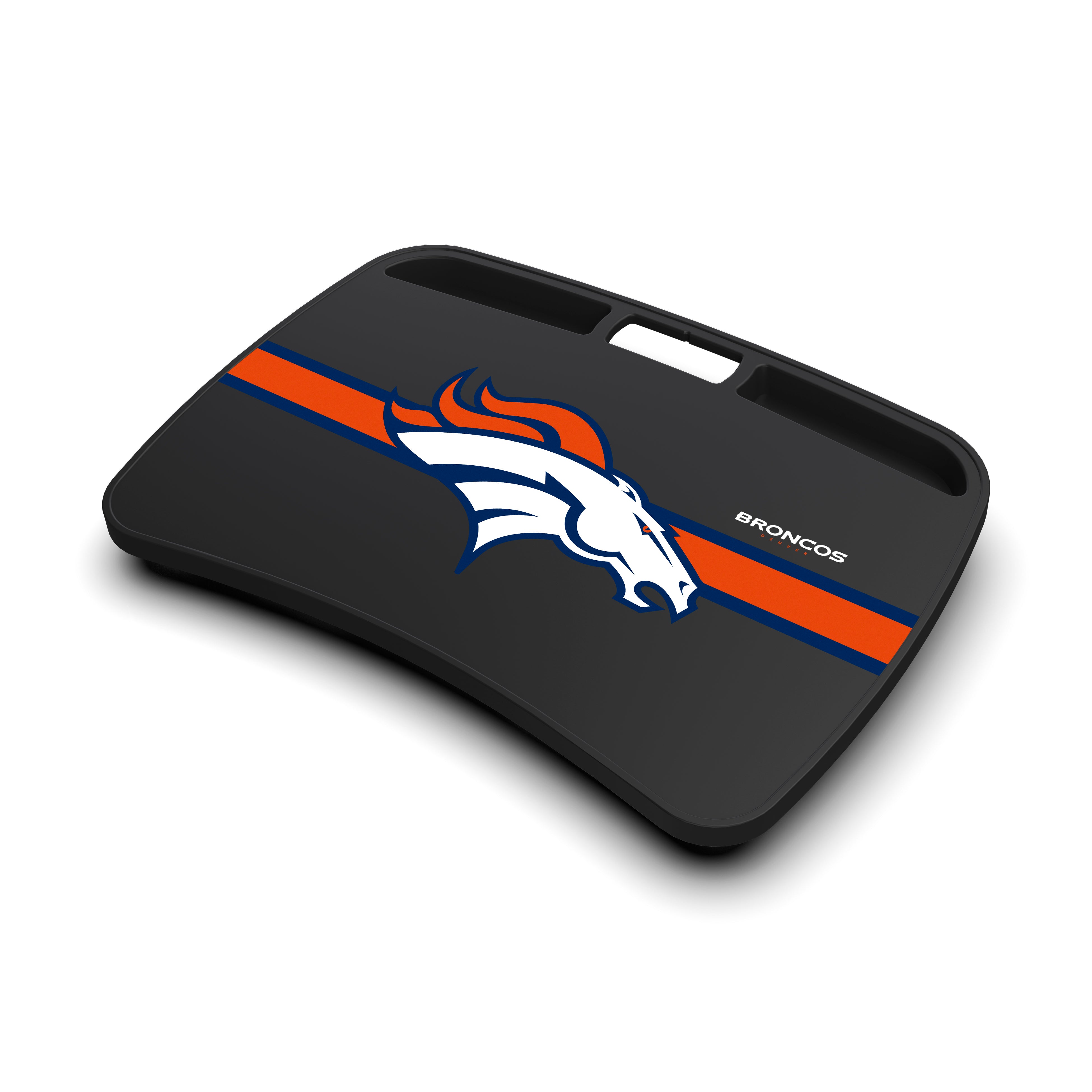 Denver Broncos NFL Portable Lap Desk with Memory Foam