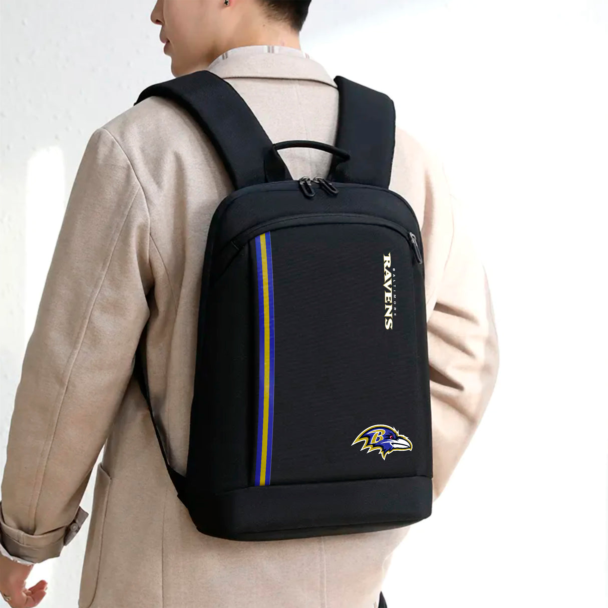Baltimore Ravens NFL 16-Inch Laptop Backpack