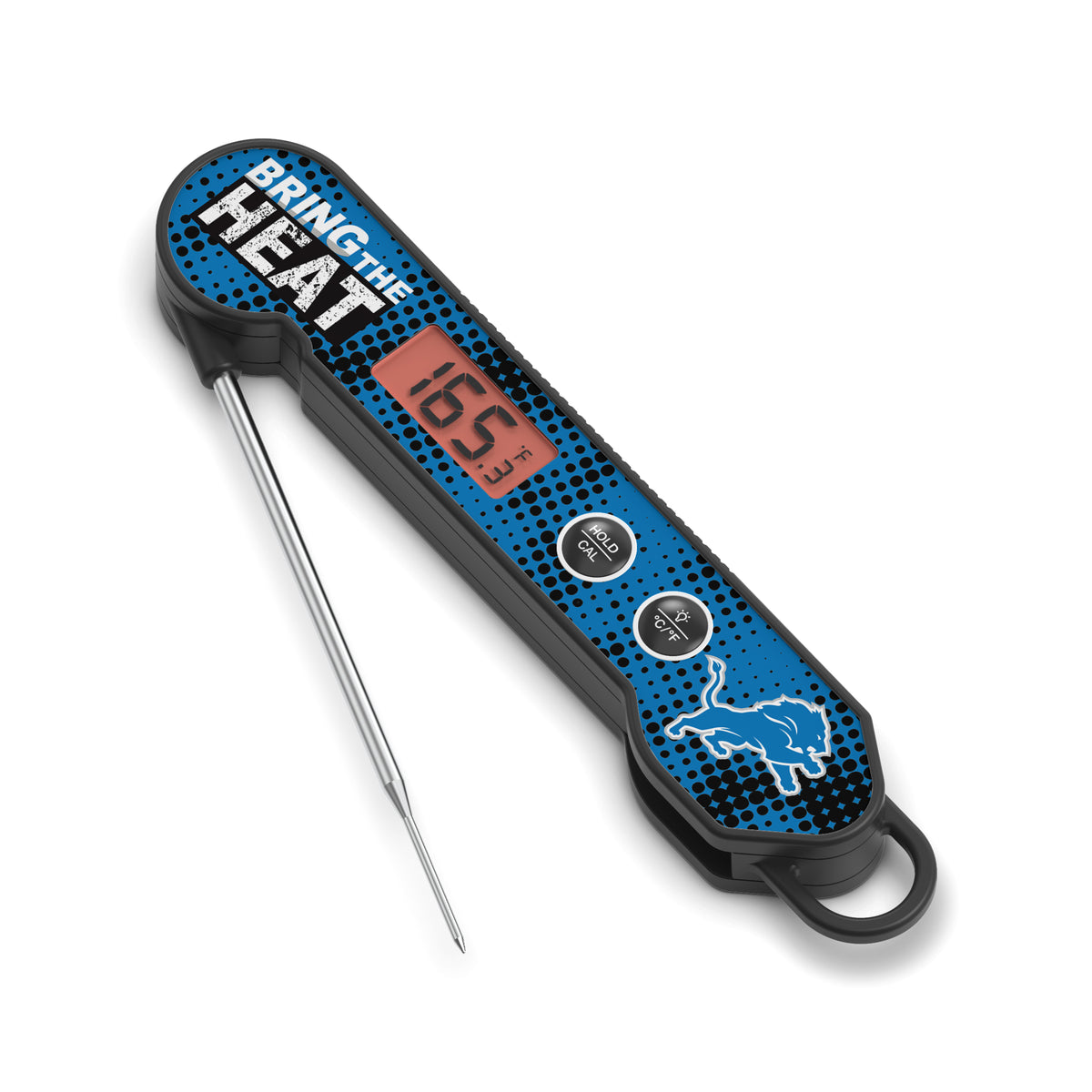 SOAR NFL Digital Meat Thermometer- Detroit Lions