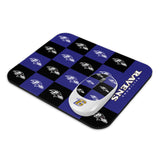 SOAR NFL Wireless Mouse and Mouse Pad- New Checkered Design