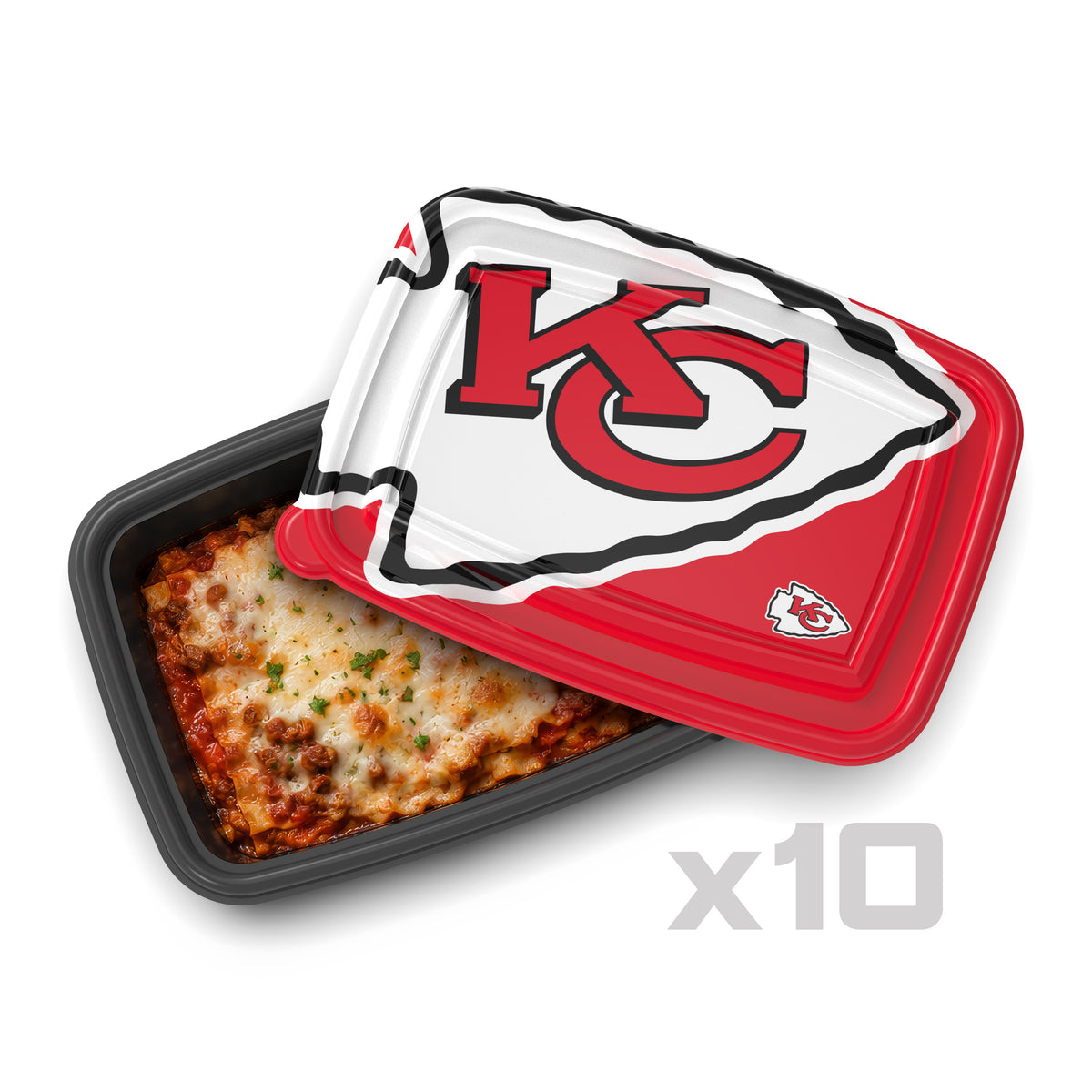 SOAR NFL Meal Prep Container- 20 piece- Kansas City Chiefs
