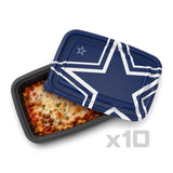 SOAR NFL Meal Prep Container- 20 piece- Dallas Cowboys