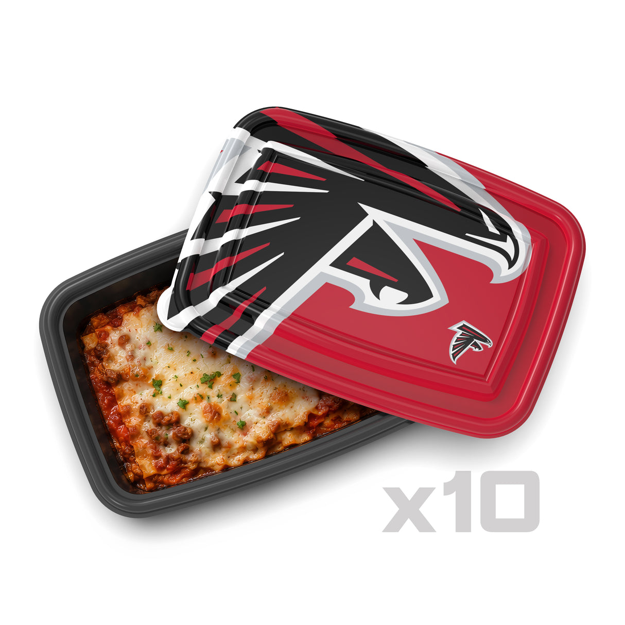 SOAR NFL Meal Prep Container- 20 piece- Atlanta Falcons