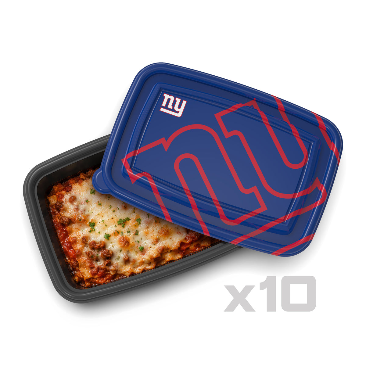 SOAR NFL Meal Prep Container- 20 piece- New York Giants