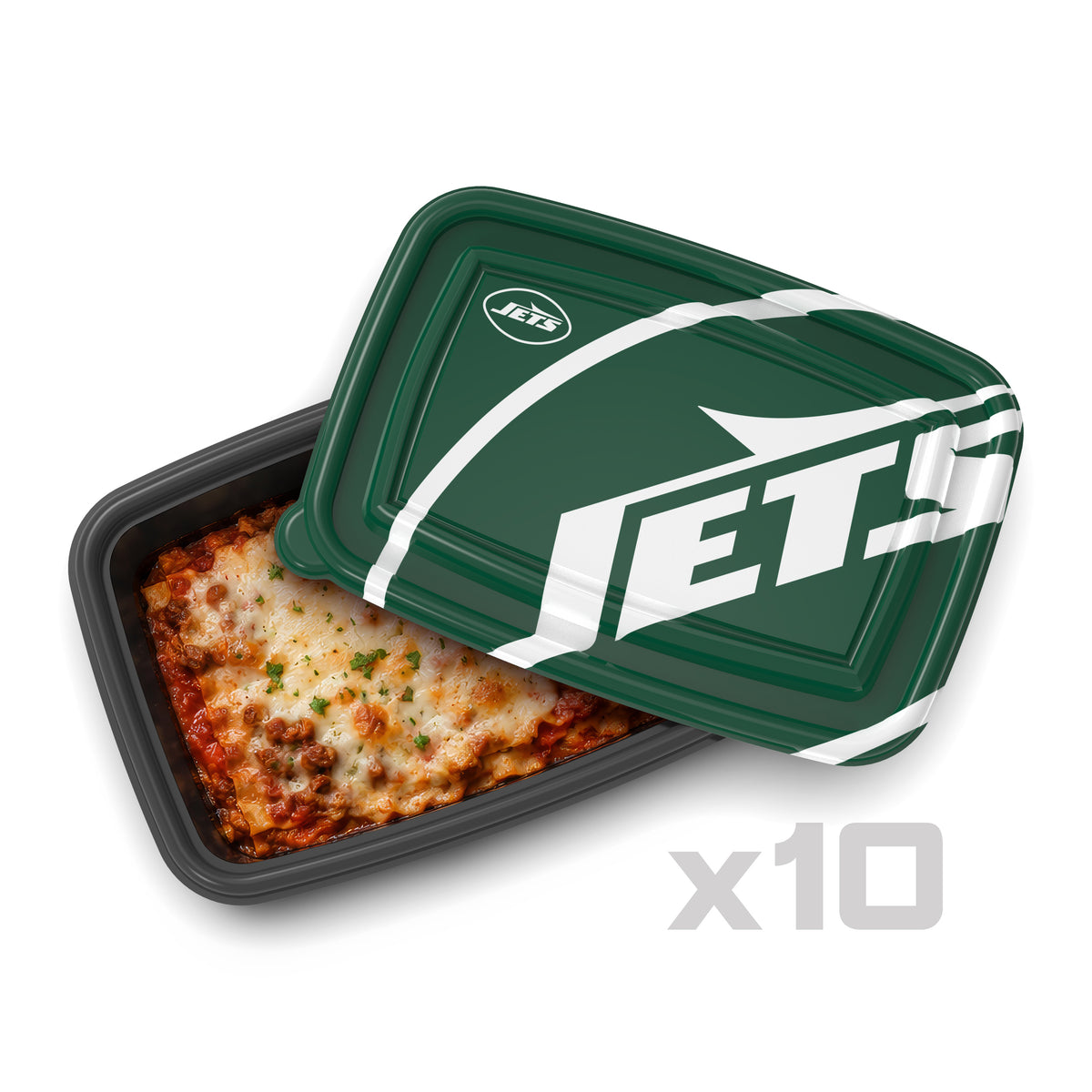 SOAR NFL Meal Prep Container- 20 piece- New York Jets