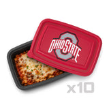 SOAR NCAA Meal Prep Container- 20 piece- Ohio State Buckeyes