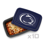 SOAR NCAA Meal Prep Container- 20 piece- Penn State Nittany Lions