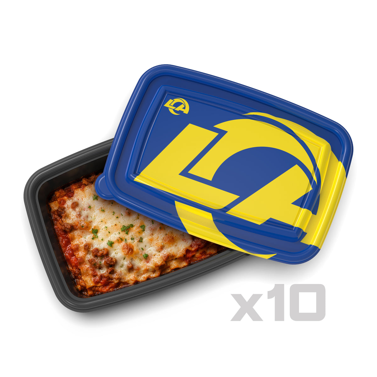 SOAR NFL Meal Prep Container- 20 piece- Los Angeles Rams