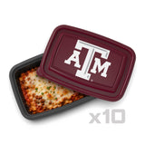SOAR NCAA Meal Prep Container- 20 piece- Texas A&M Aggies
