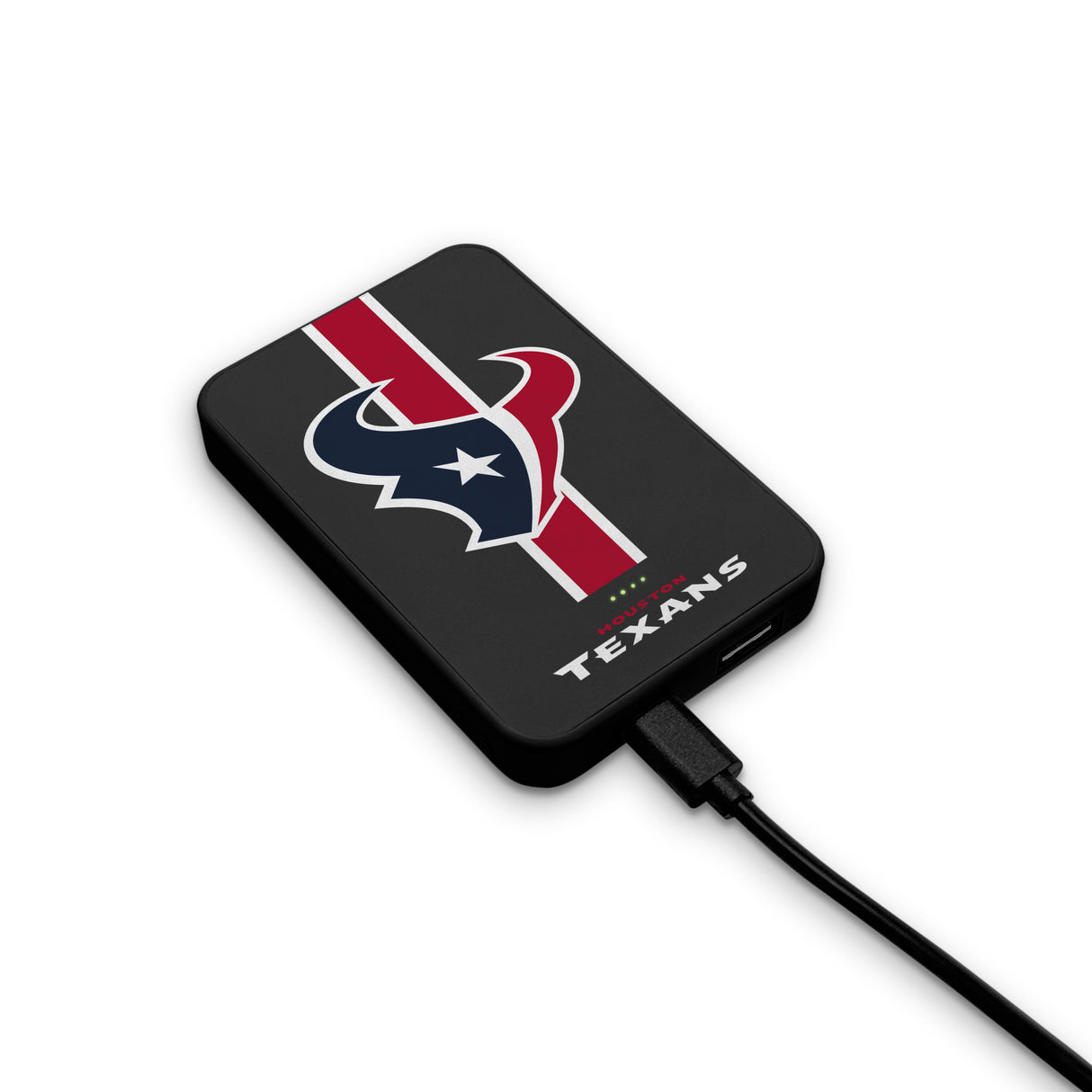 Houston Texans NFL Wireless Charging Magnetic Power Bank 2-Pack