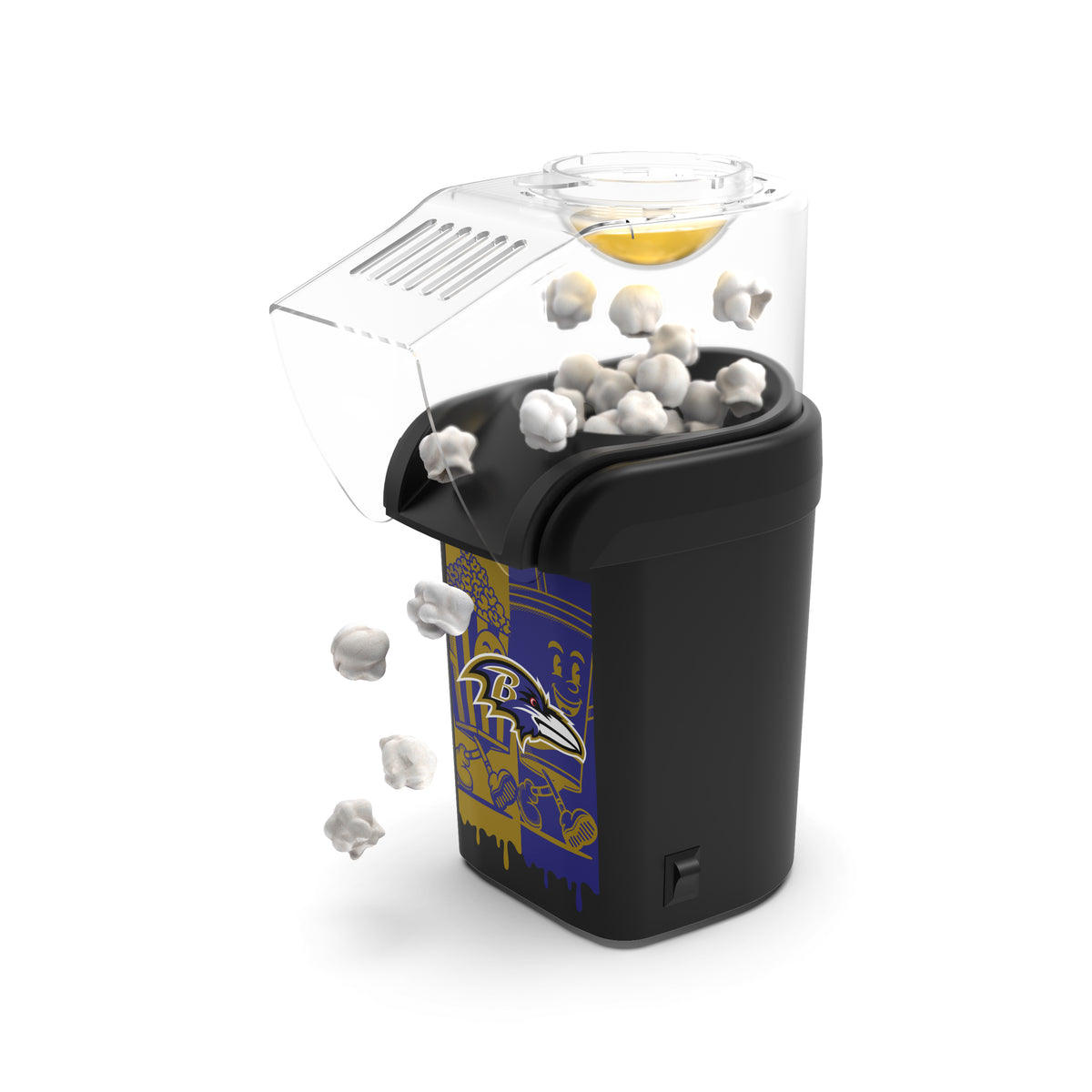 SOAR NFL Hot Air Popcorn Maker- Baltimore Ravens