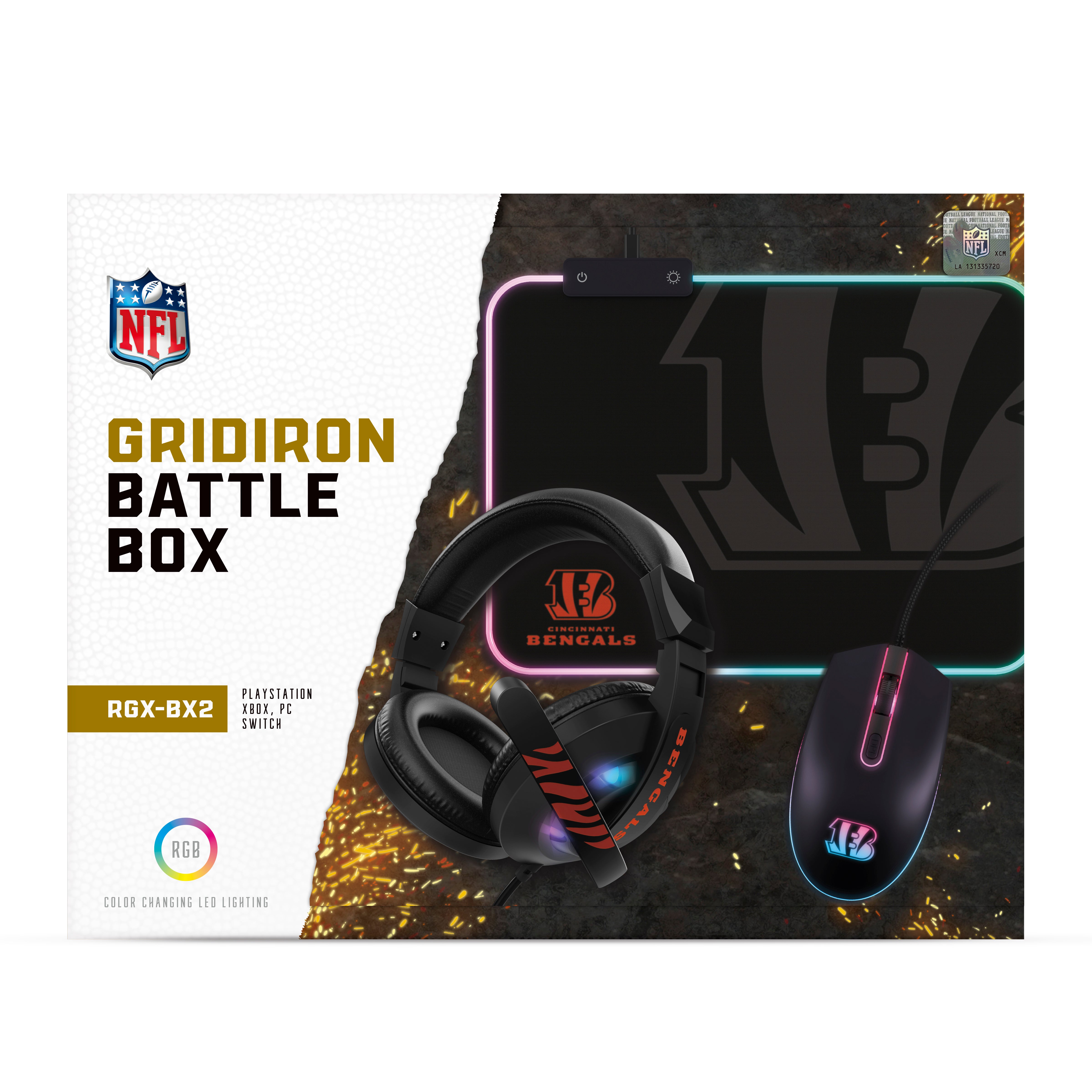 Cincinnati Bengals NFL Gridiron Battle Box