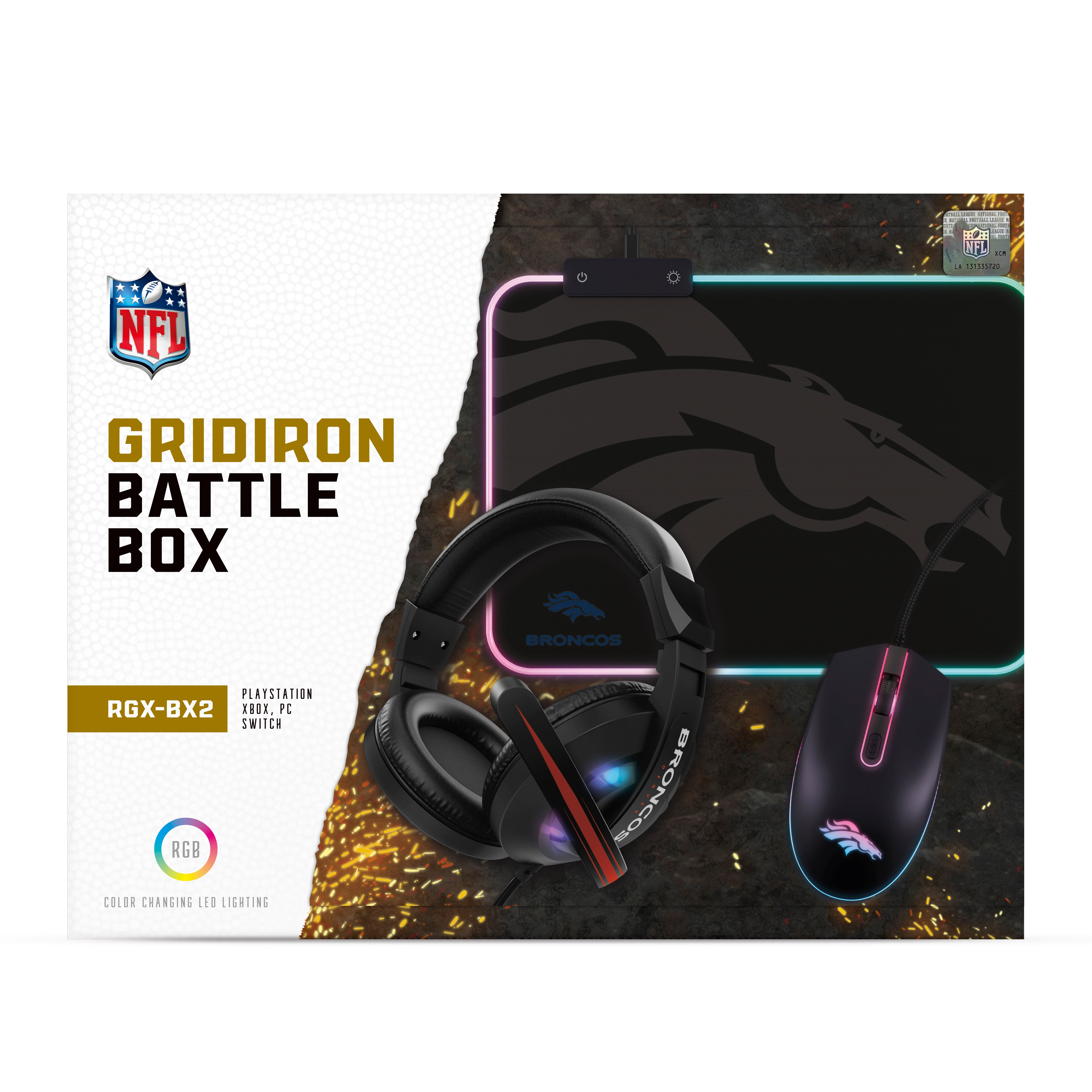 Denver Broncos NFL Gridiron Battle Box