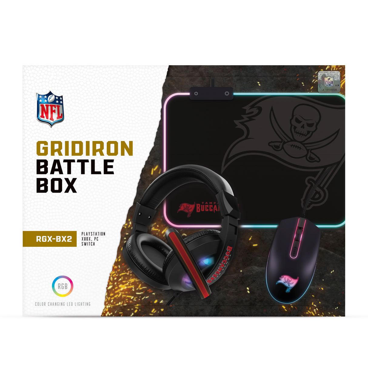 Tampa Bay Buccaneers NFL Gridiron Battle Box