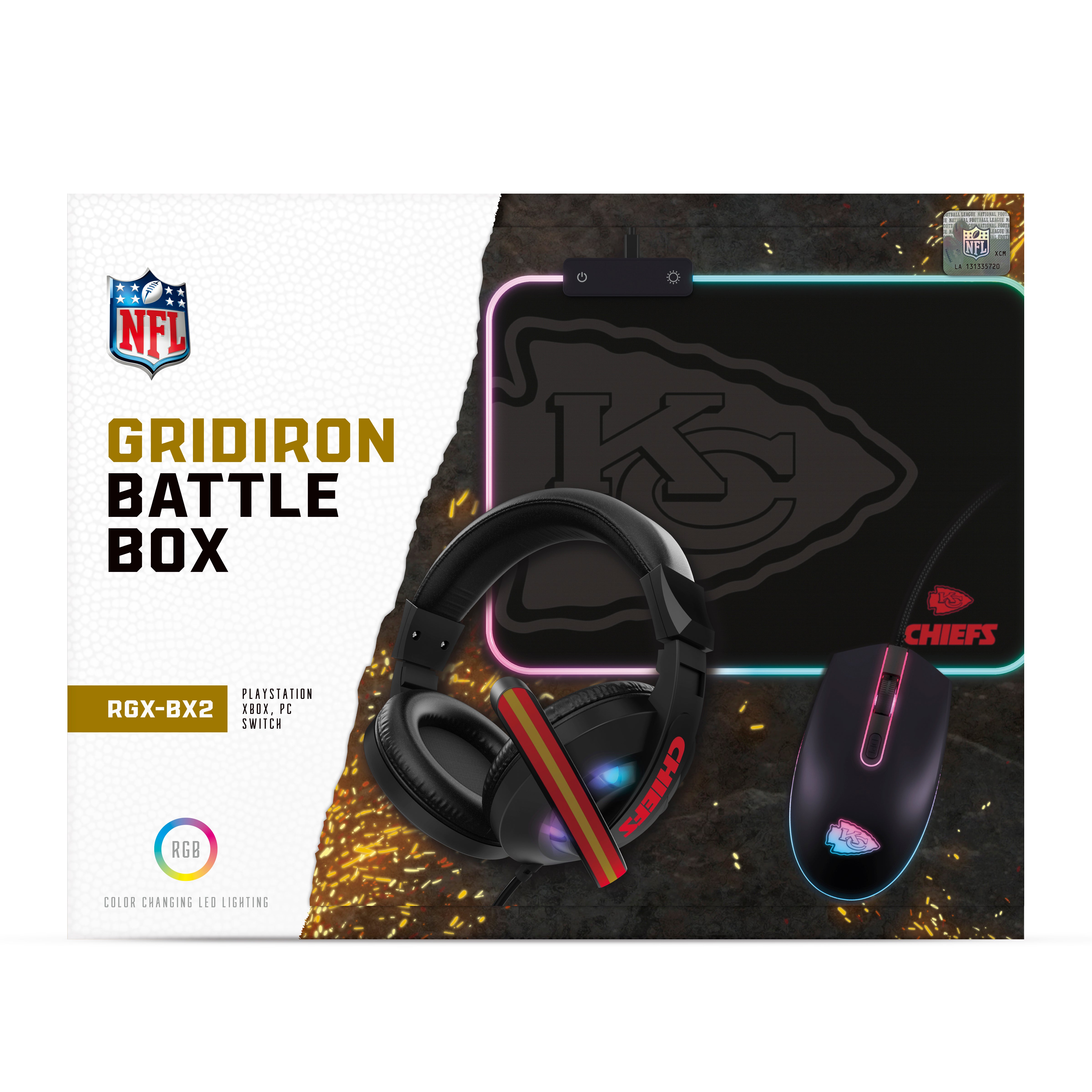 Kansas City Chiefs NFL Gridiron Battle Box