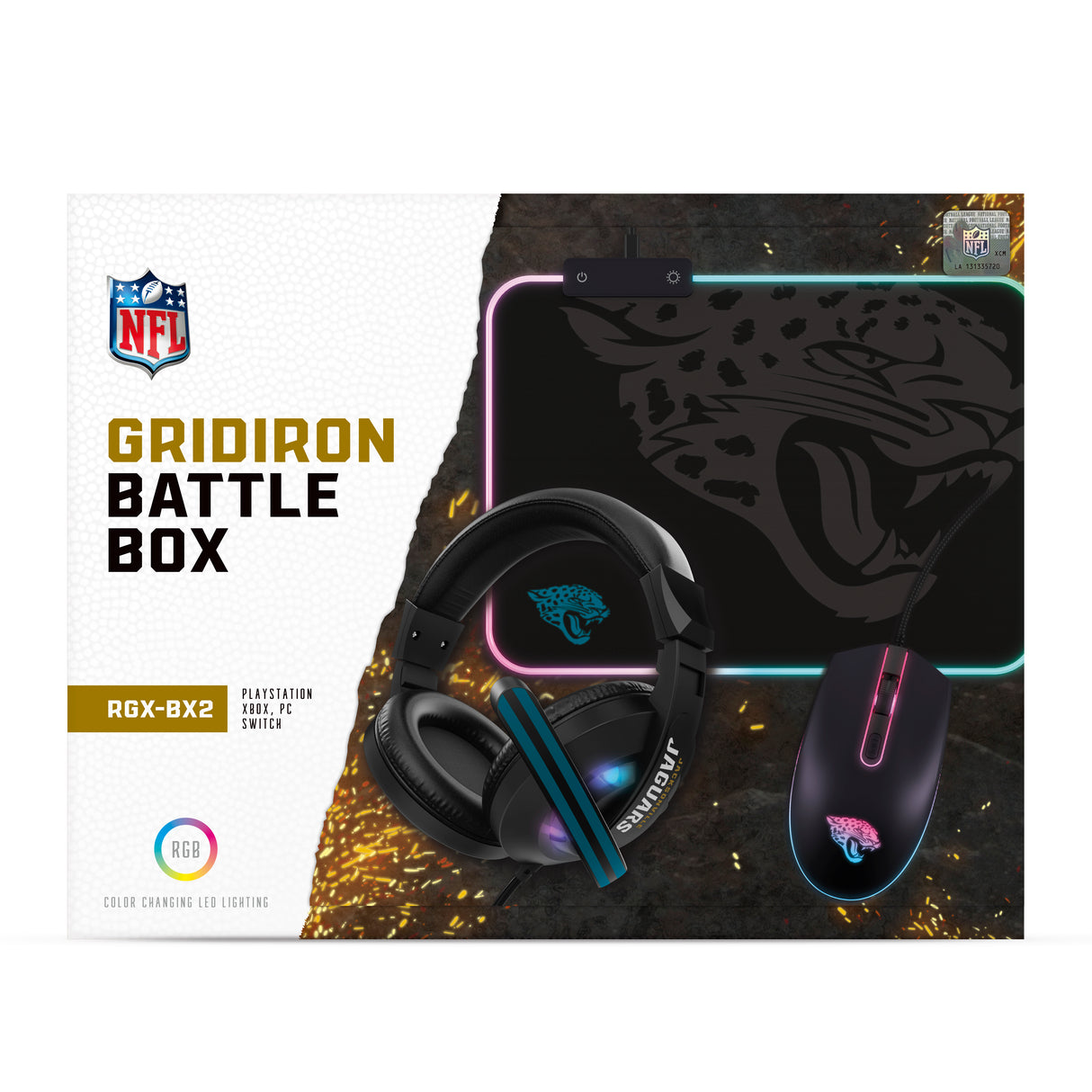 Jacksonville Jaguars NFL Gridiron Battle Box