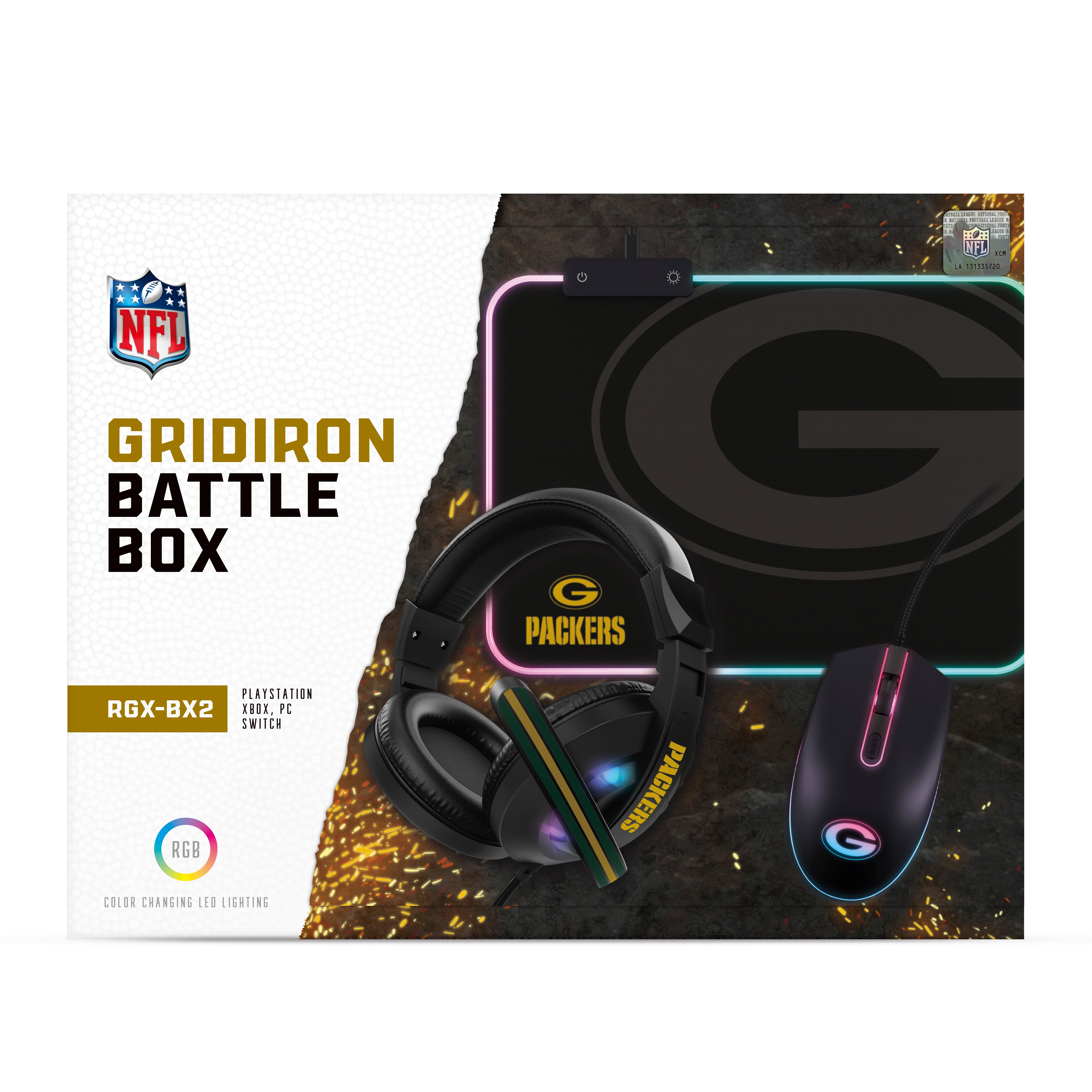 Green Bay Packers NFL Gridiron Battle Box