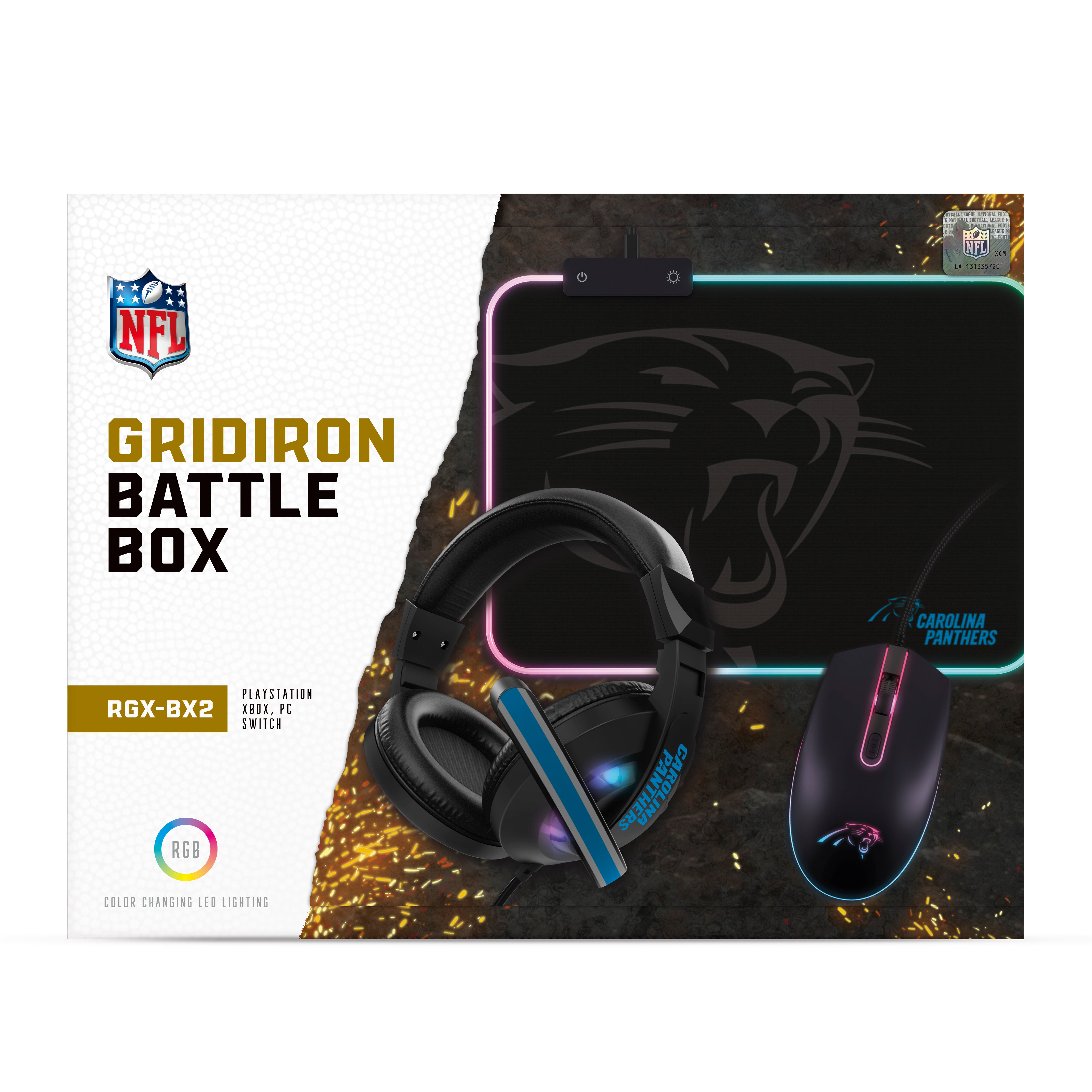 Carolina Panthers NFL Gridiron Battle Box