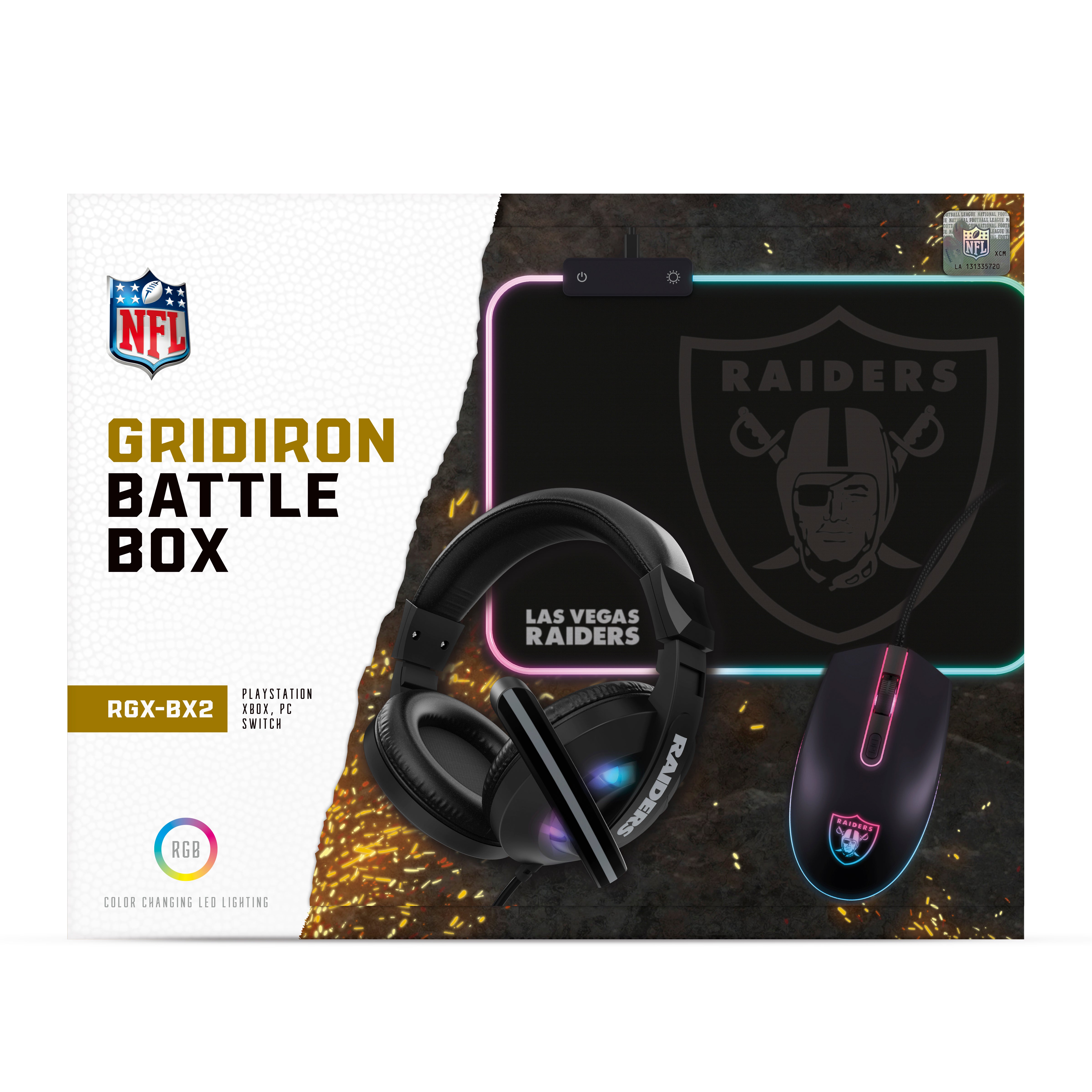 Las Vegas Raiders NFL Gridiron Battle Box