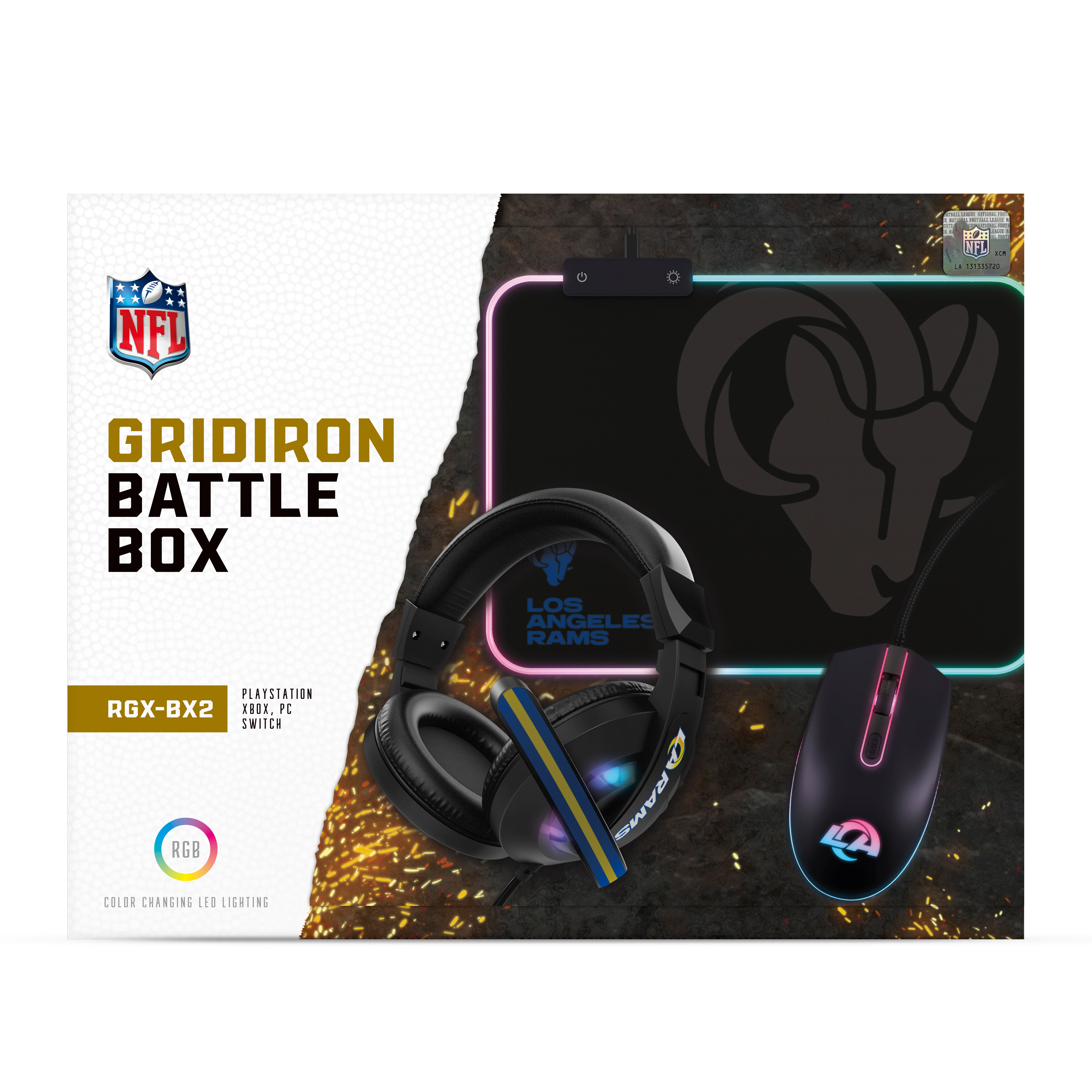 Los Angeles Rams NFL Gridiron Battle Box