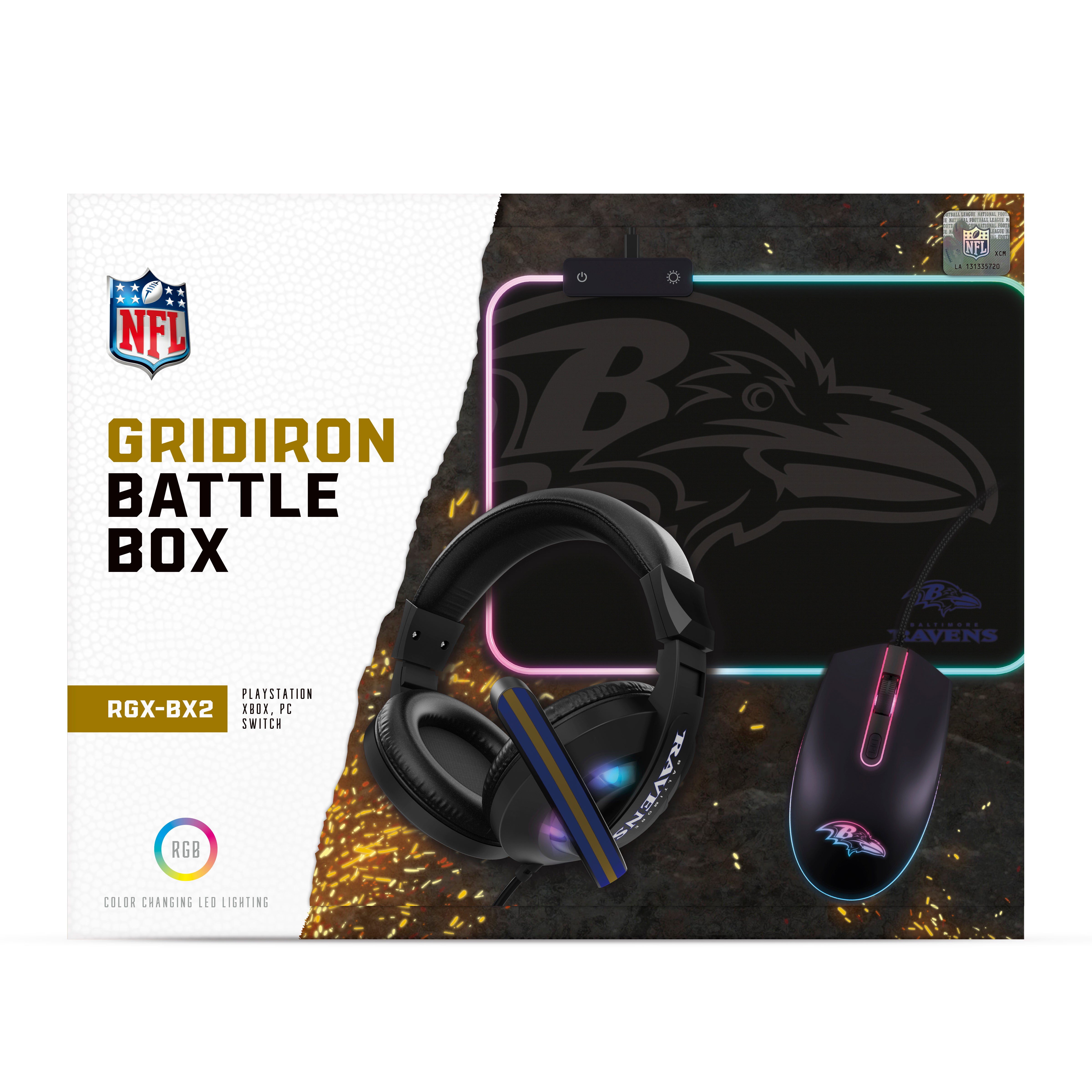 Baltimore Ravens NFL Gridiron Battle Box