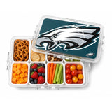 SOAR NFL Snackle Box- 8 Compartments- Philadelphia Eagles