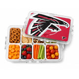 SOAR NFL Snackle Box- 8 Compartments- Atlanta Falcons