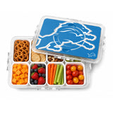 SOAR NFL Snackle Box- 8 Compartments- Detroit Lions