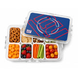 SOAR NFL Snackle Box- 8 Compartments- New York Giants