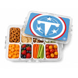 SOAR NFL Snackle Box- 8 Compartments- Tennessee Titans
