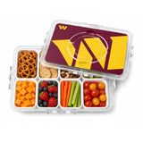 SOAR NFL Snackle Box- 8 Compartments- Washington Commanders