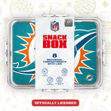 SOAR NFL Snackle Box- 8 Compartments- Buffalo Bills