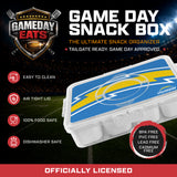 SOAR NFL Snackle Box- 8 Compartments- Buffalo Bills