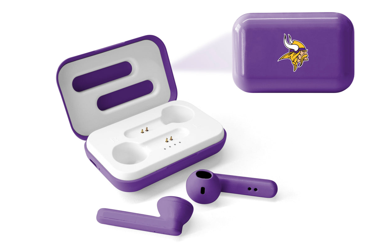 Minnesota Vikings NFL True Wireless Earbuds