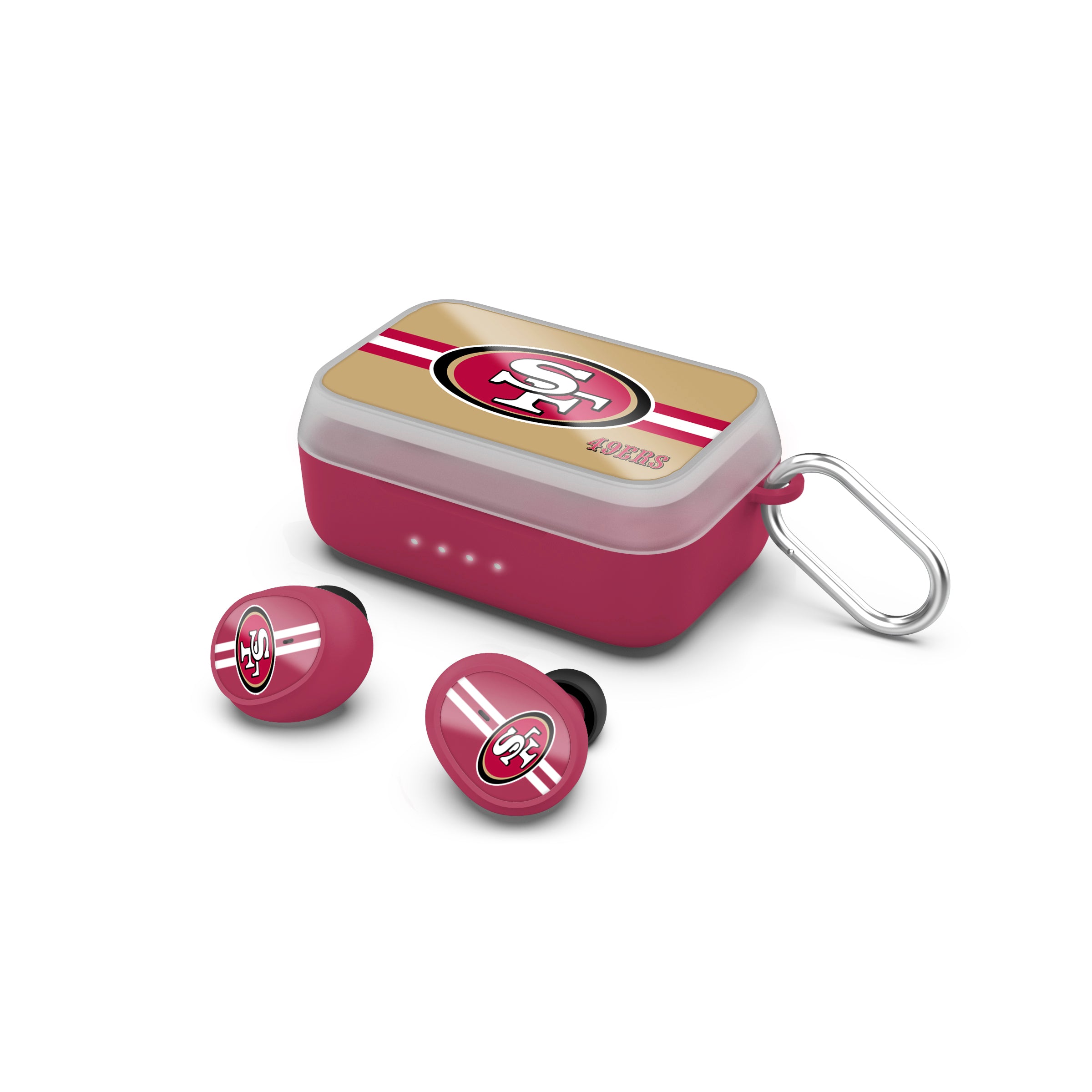 San Francisco 49ers NFL Wireless Sports Earbuds