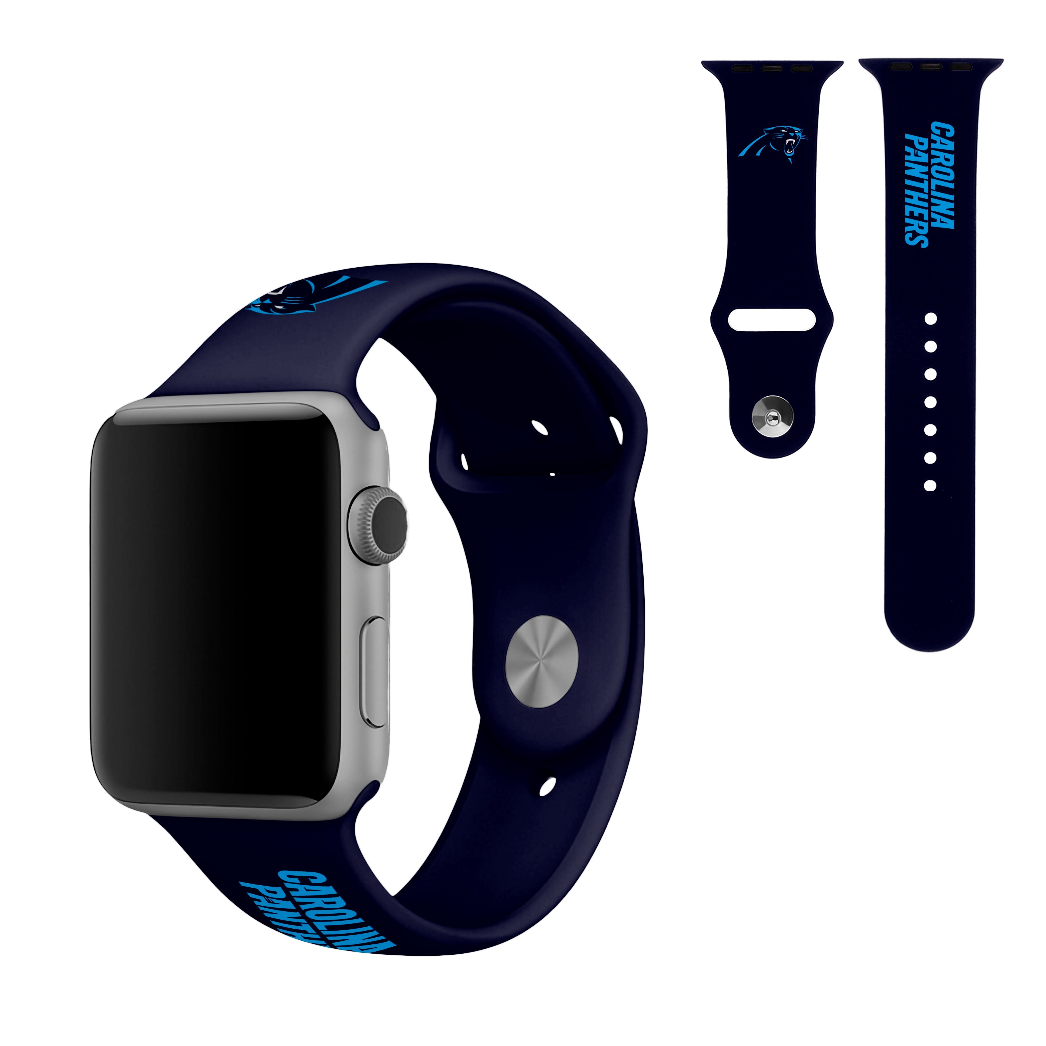 Carolina Panthers Apple Watch Band - 42mm