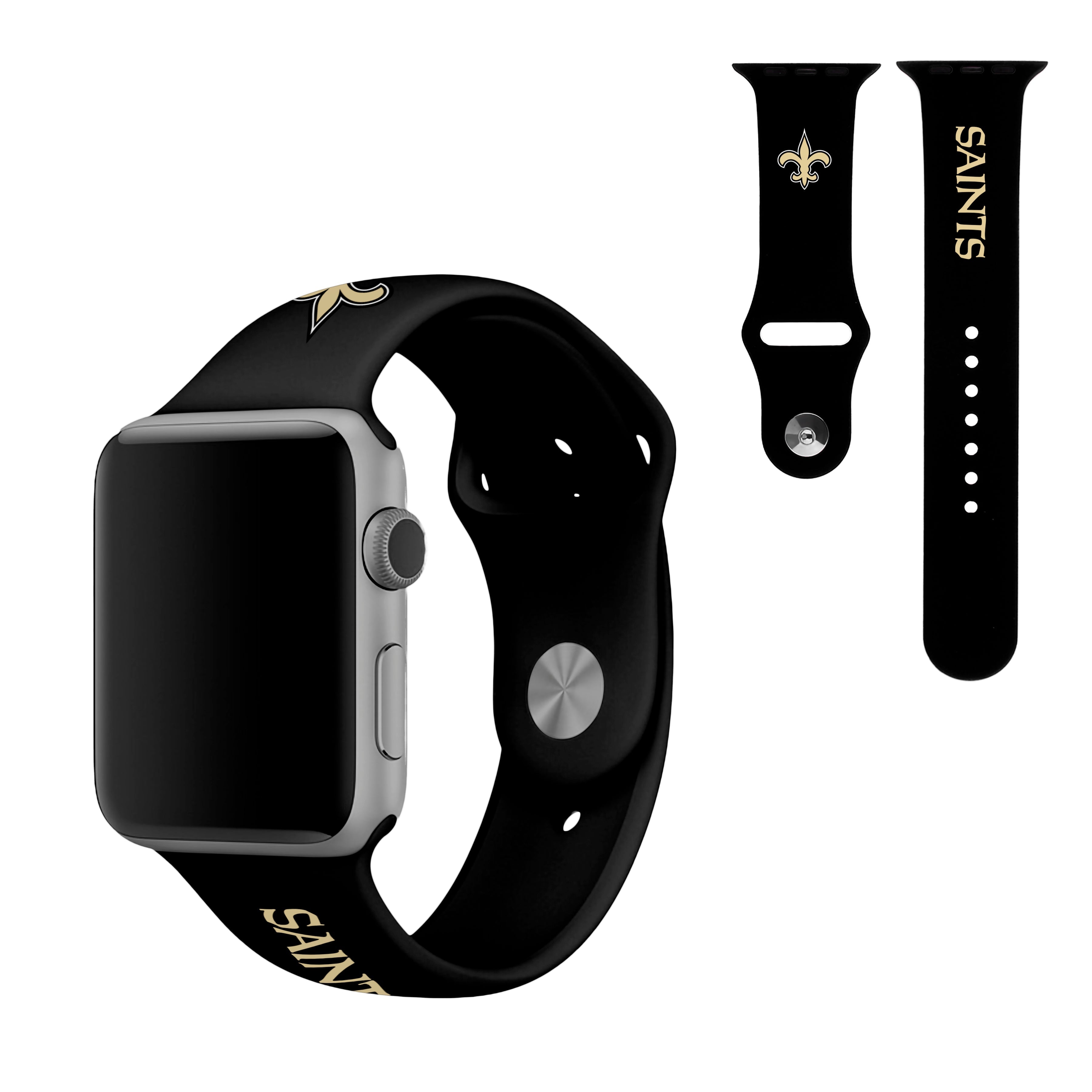 New Orleans Saints Apple Watch Band - 42mm