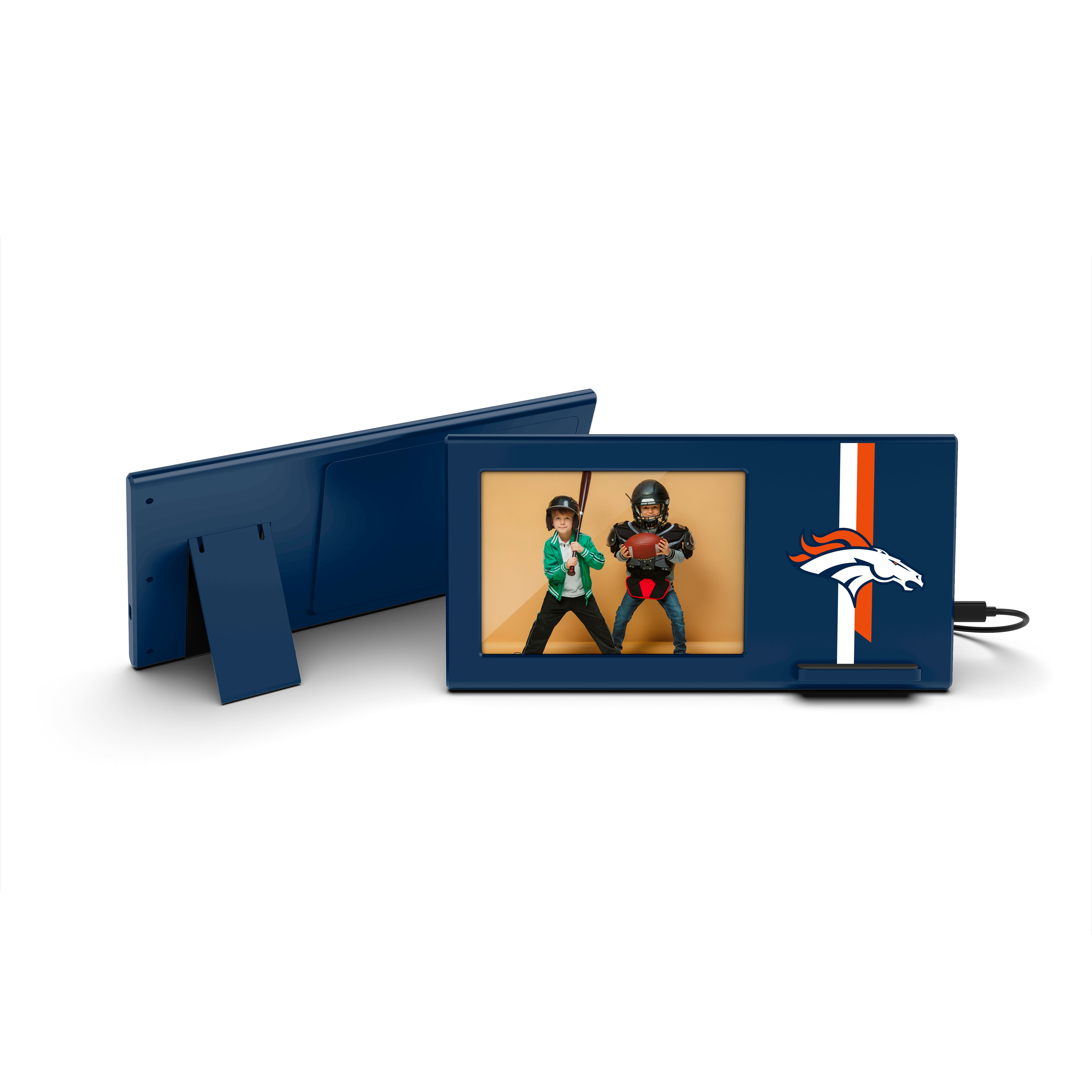 Denver Broncos NFL Wireless Charging Picture Frame