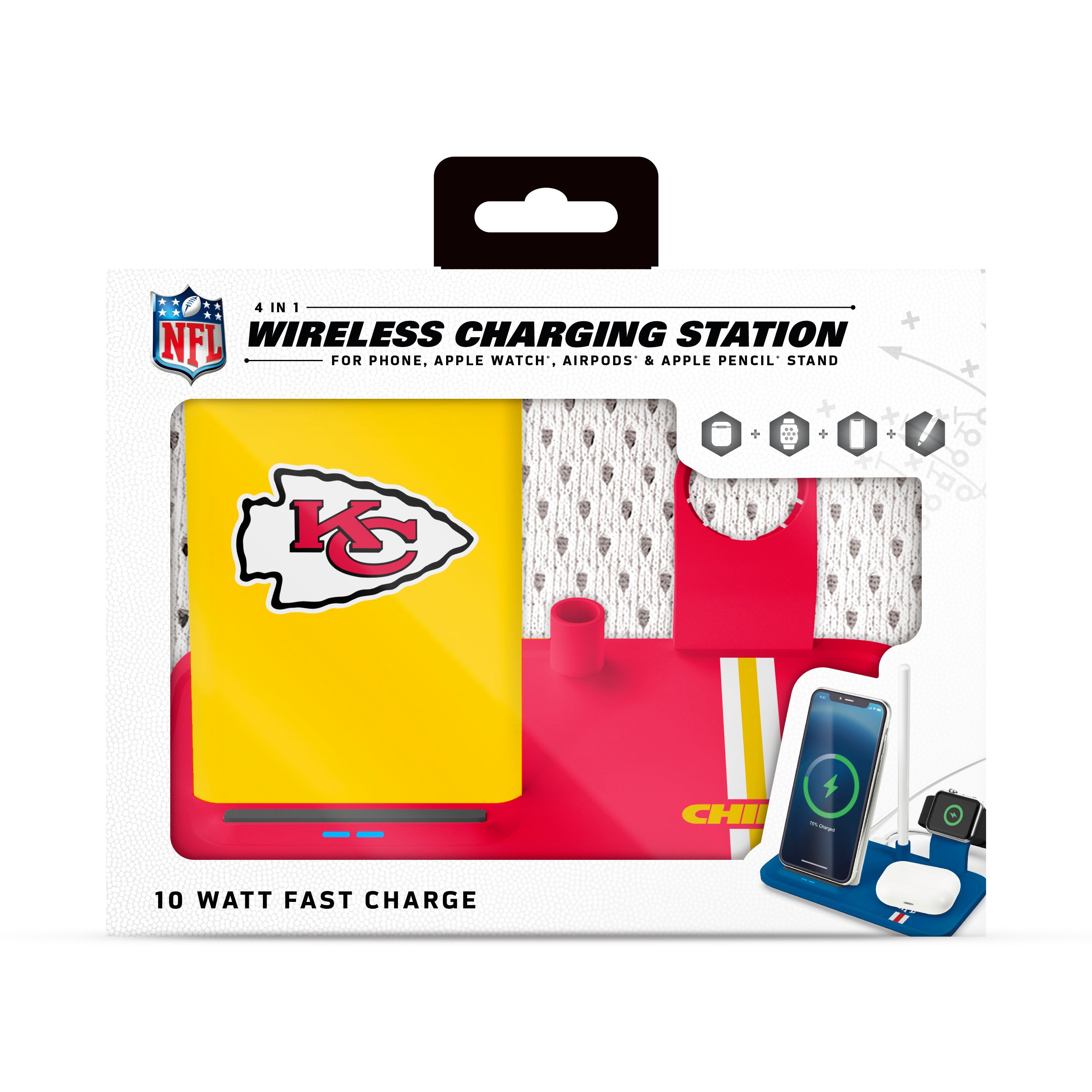 NFL Wireless Charging Station