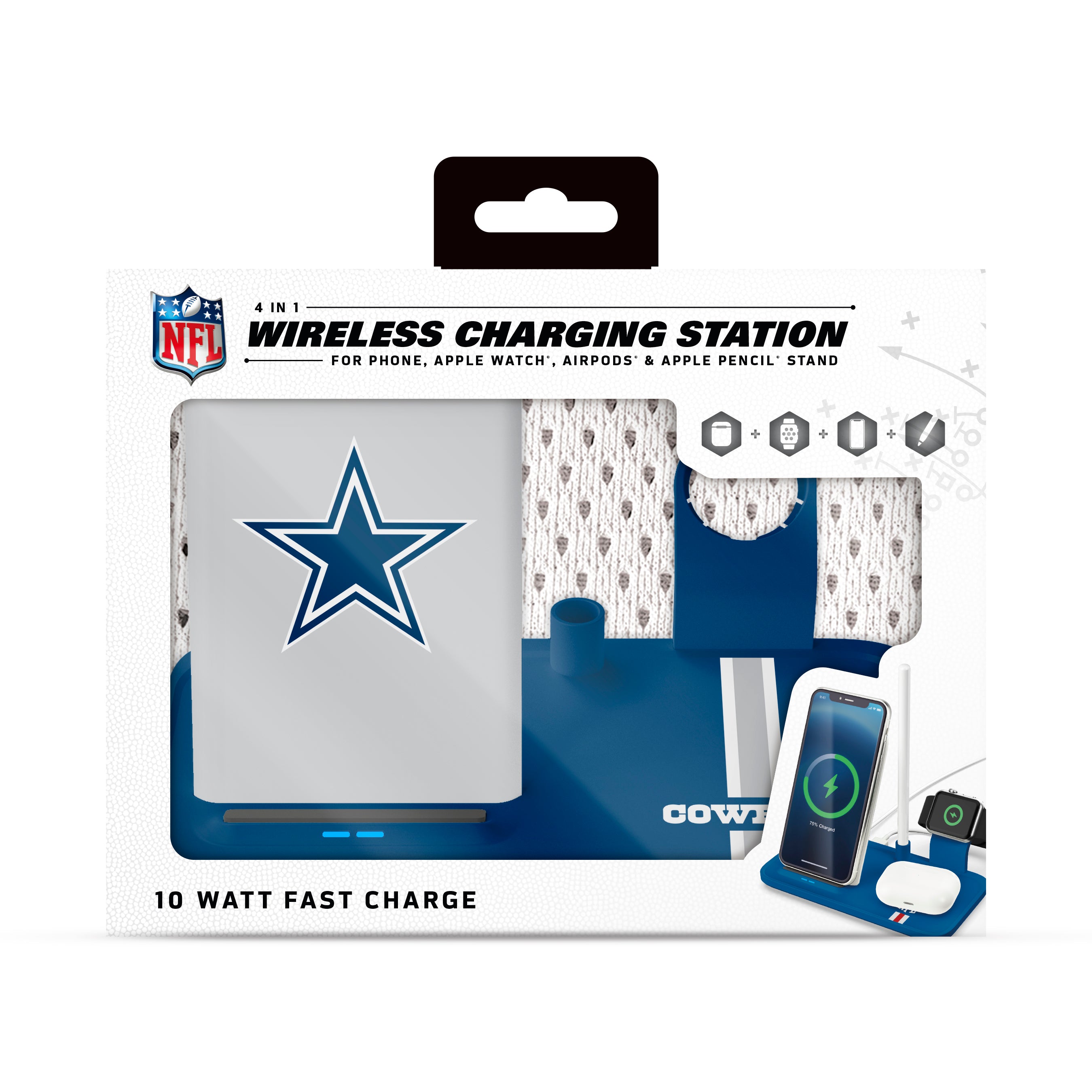 NFL Wireless Charging Station