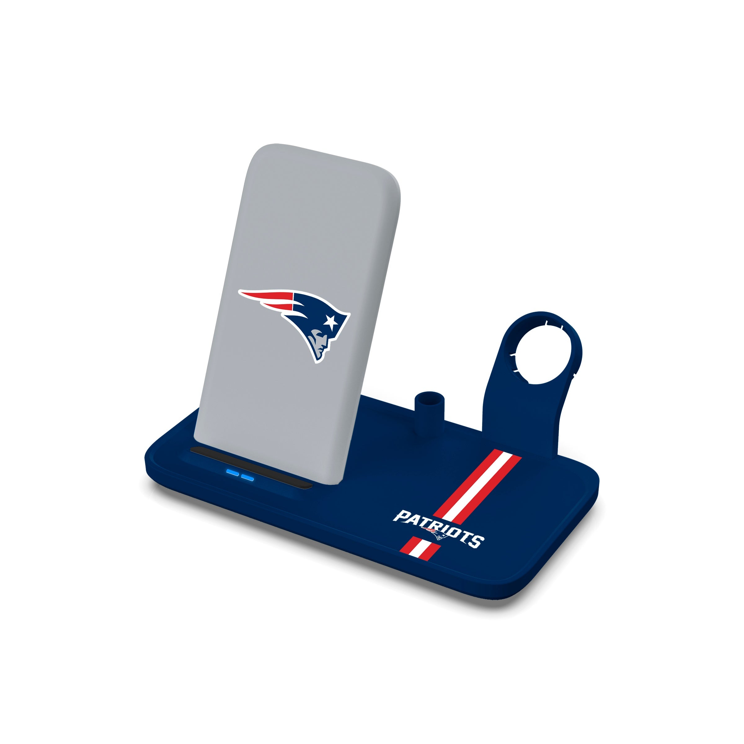 New England Patriots NFL Wireless Charging Station