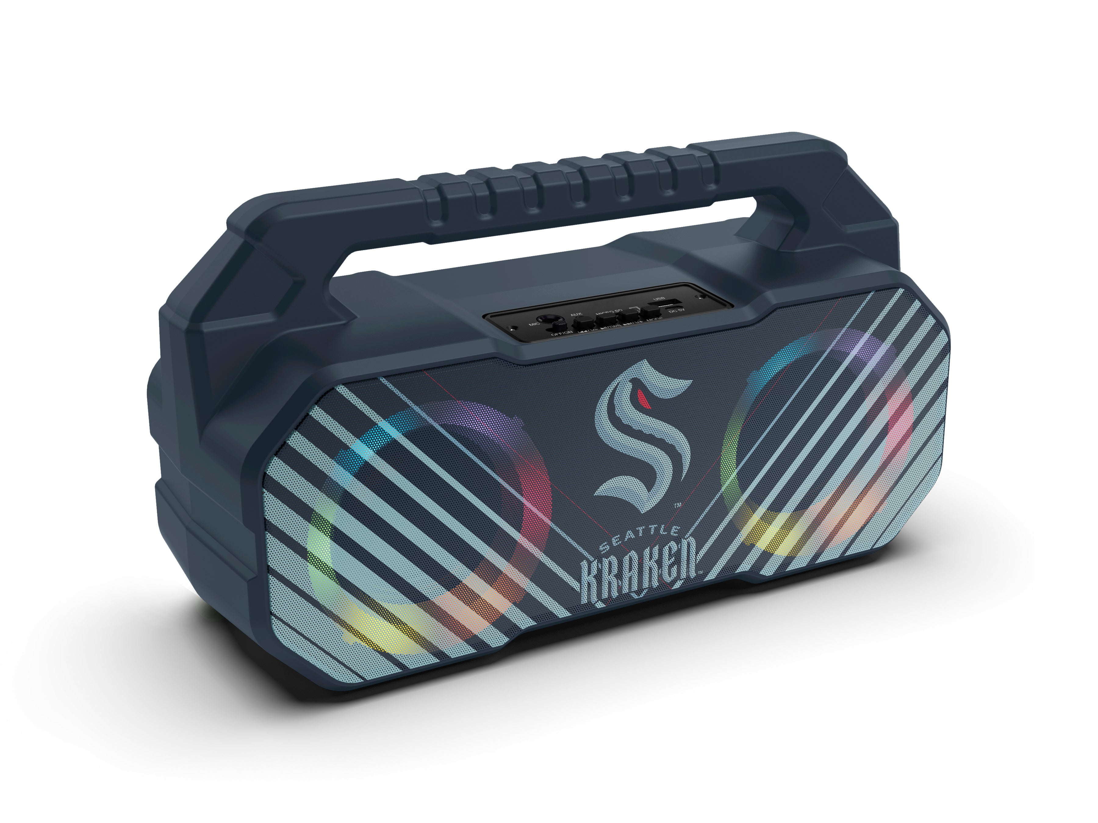 Winnipeg Jets NHL Shockbox Bluetooth BOOMBOX Speaker with FM Radio