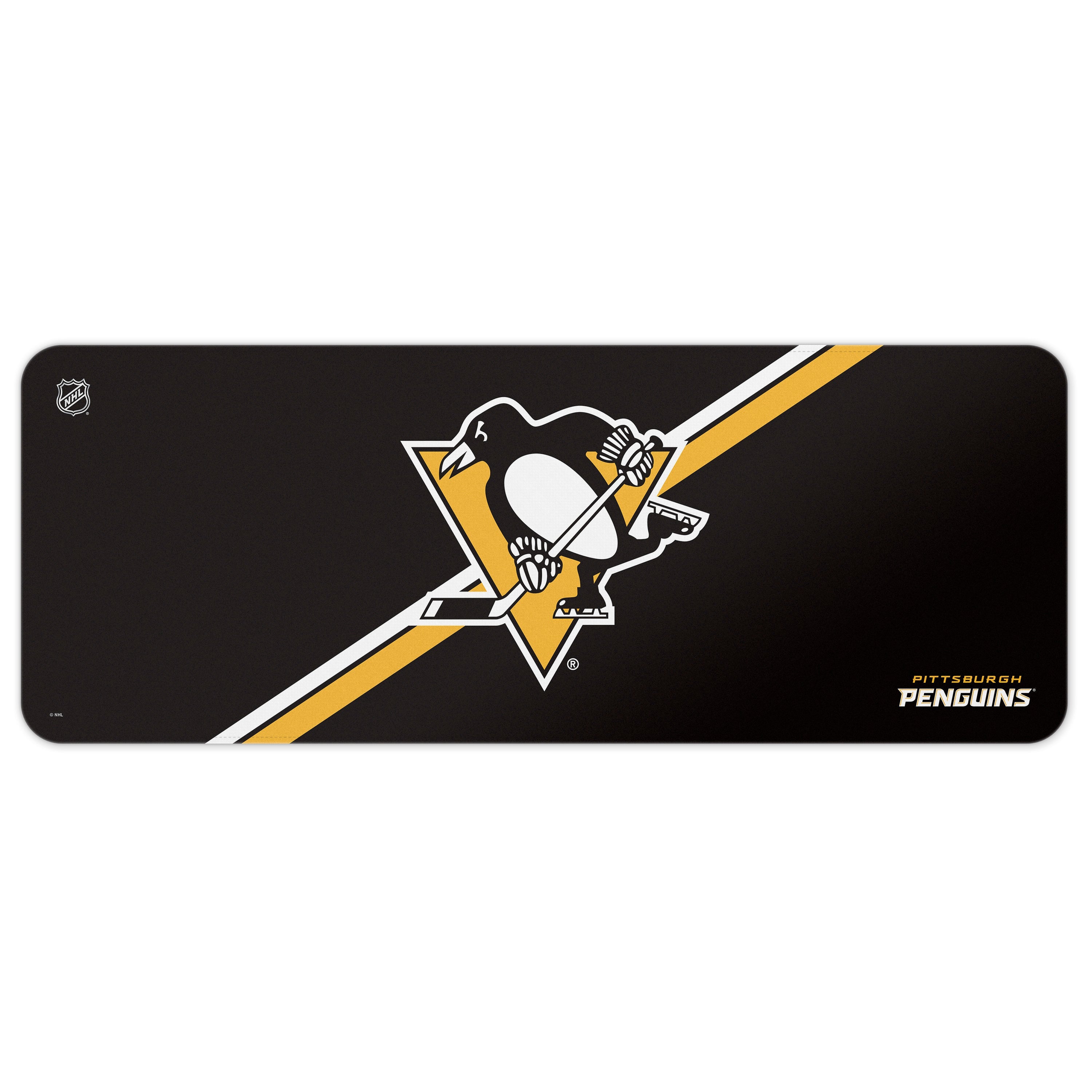 Pittsburgh Penguins Stripe Desk Mat